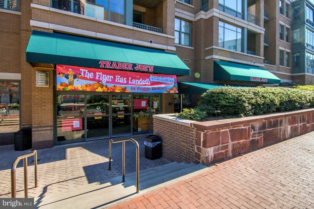 Trader Joe's, 3 blocks away